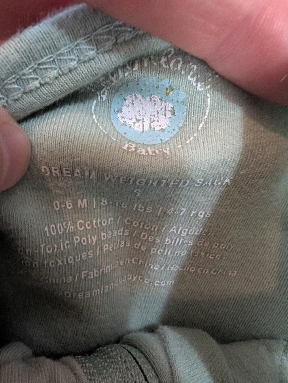 Dreamland Baby Sleep Sack - Sage Green